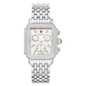 Michele Deco Diamond Chronograph
